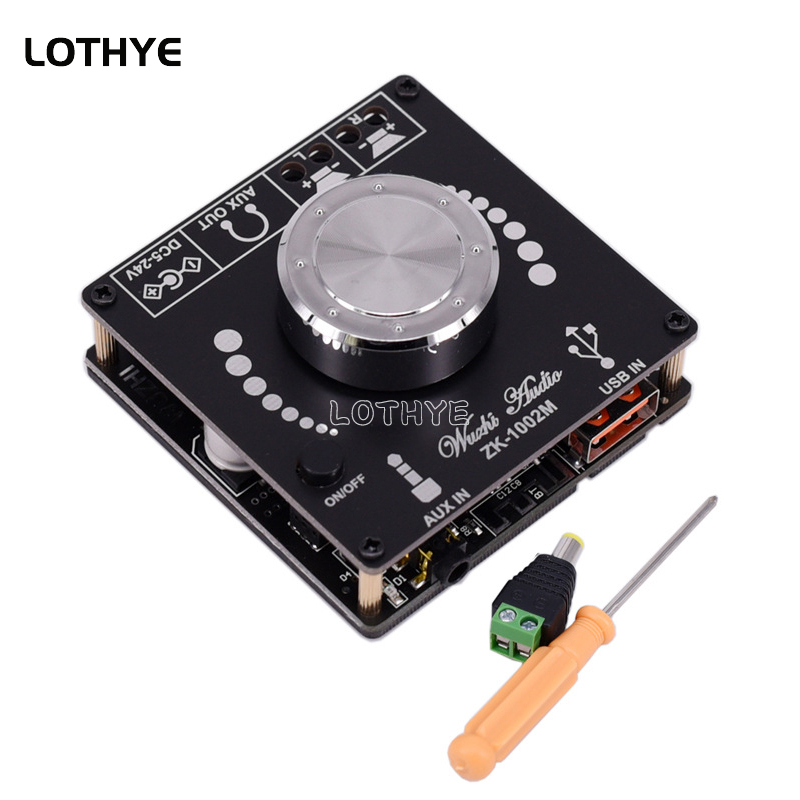 Home Cinema Ampli - Bluetooth 5.0 100W+100W Power Audio Amplifier