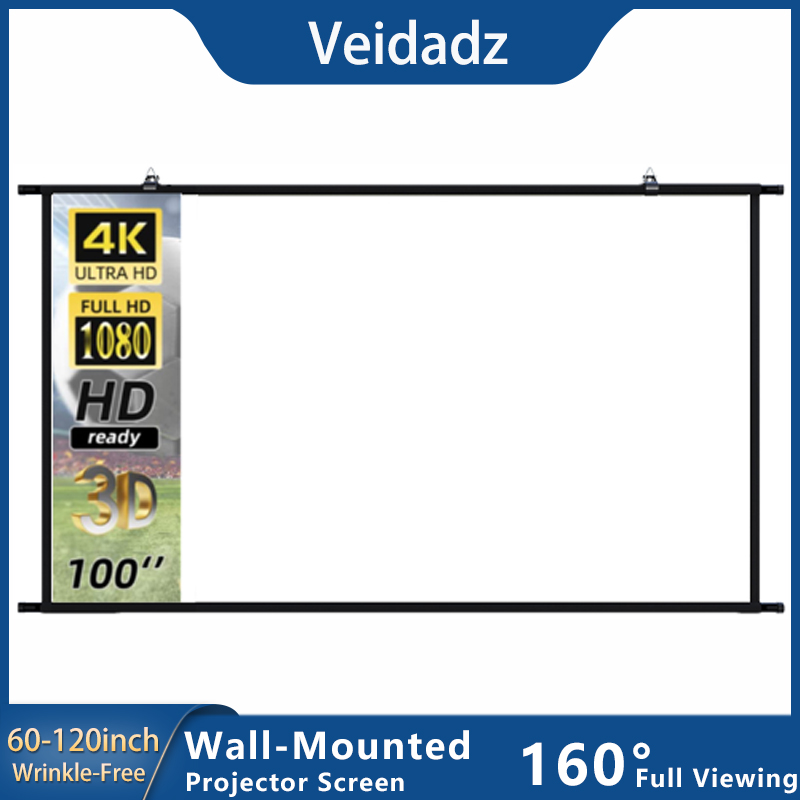 VEIDADZ Projector Screen Wall  - Home Cinema Blanc 리뷰 및 가격