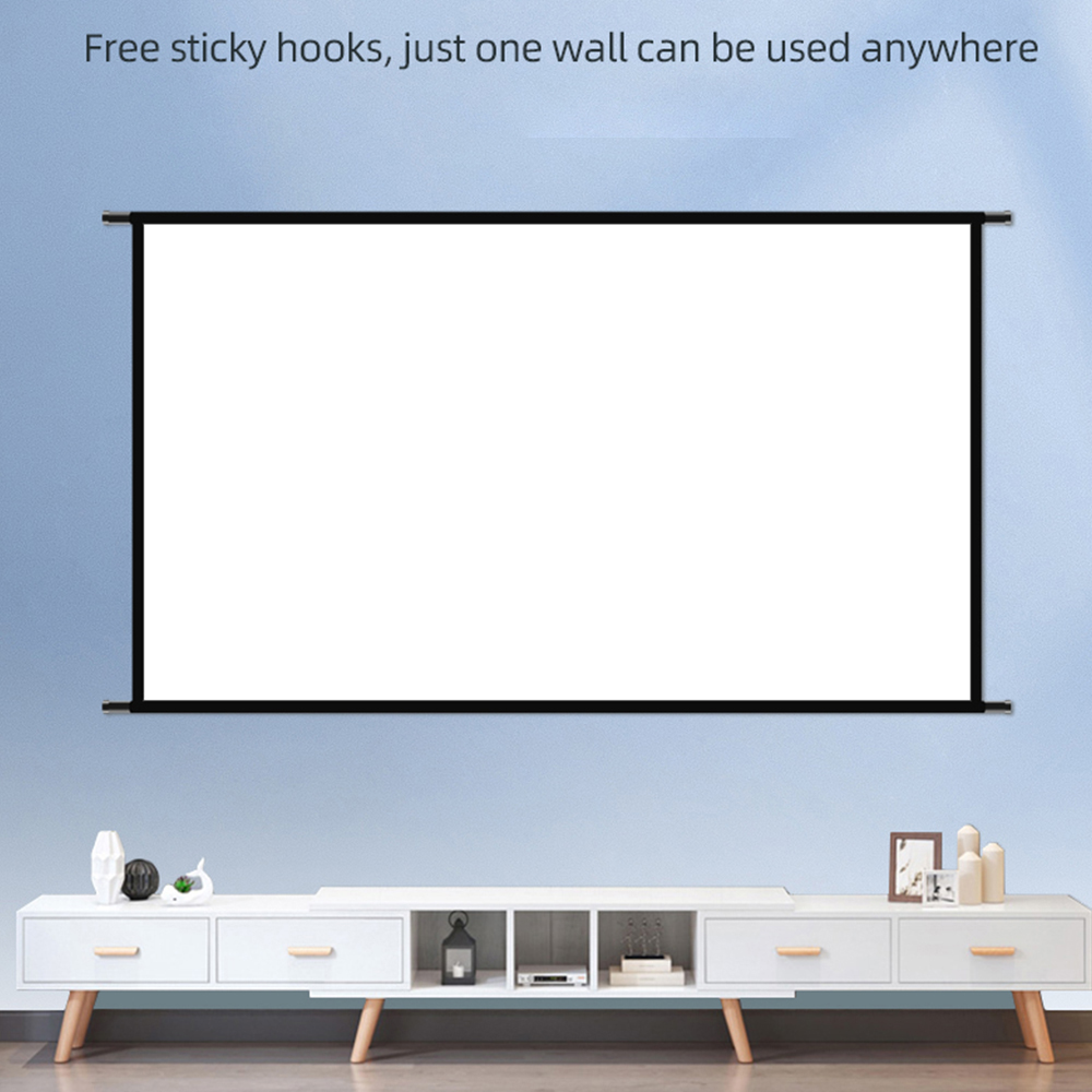 VEIDADZ Projector Screen Wall  - Home Cinema Blanc 리뷰 및 가격