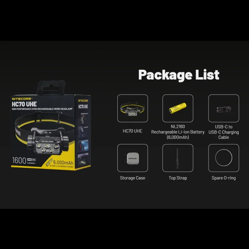 NITECORE HC70 UHE 1600Lumens U - Home Cinema Imax 리뷰 및 가격