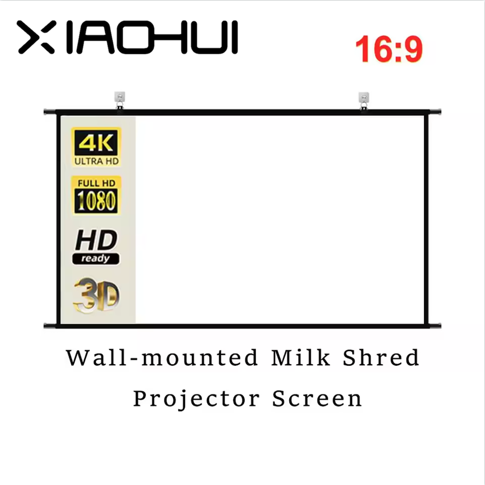 XIAOHUI Wall Mounted Projector - Home Cinema Blanc 리뷰 및 가격