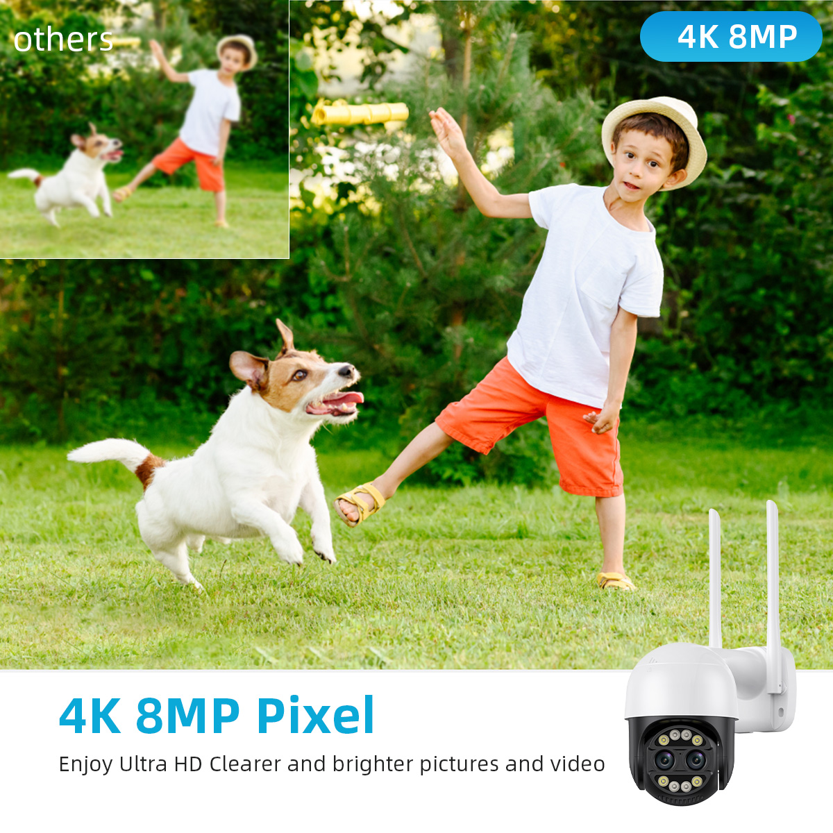 8X Digital Zoom 8MP PTZ WiFi C - Home Cinema Outdoor 리뷰 및 가격