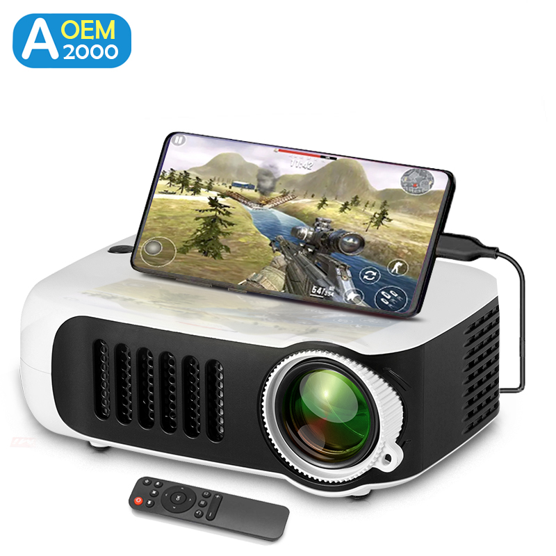 A2000 Mini Projector Portable  - Home Cinema Gaming 리뷰 및 가격