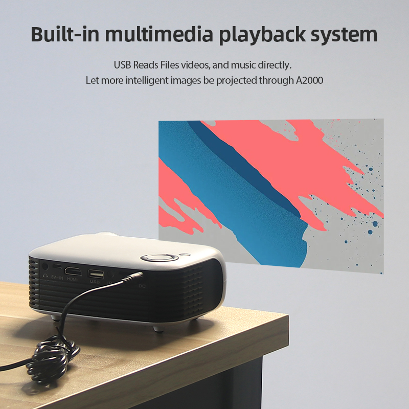 A2000 Mini Projector Portable  - Home Cinema Gaming 리뷰 및 가격