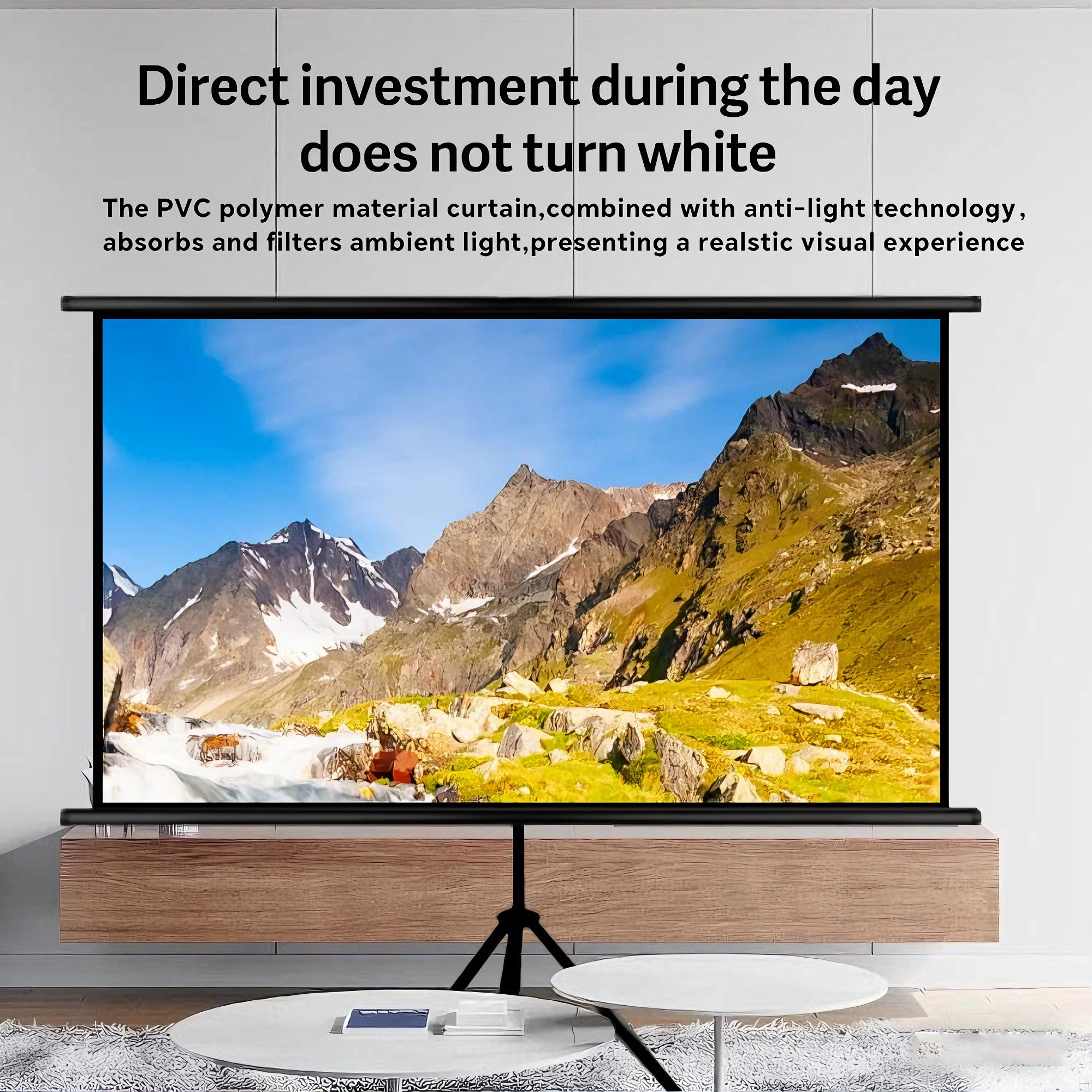 XIAOHUI 4K Projector Screen Wi - Home Cinema Blanc 리뷰 및 가격