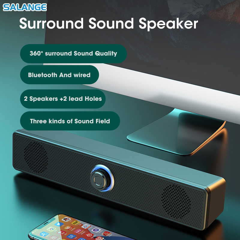 PC Soundbar Wired/Wireless Blu - Home Cinema Gaming 리뷰 및 가격