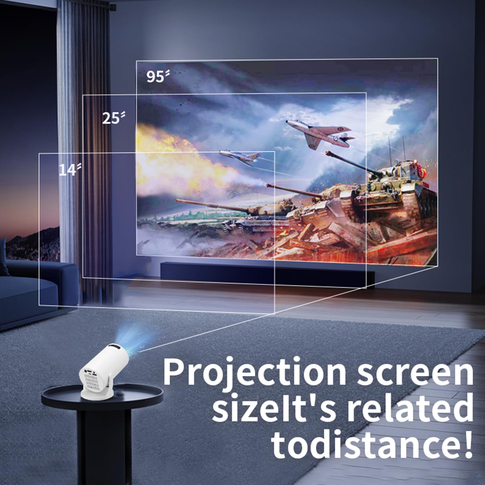 M5 8K Wifi 6 Projector Ultra H - Home Cinema Gaming 리뷰 및 가격