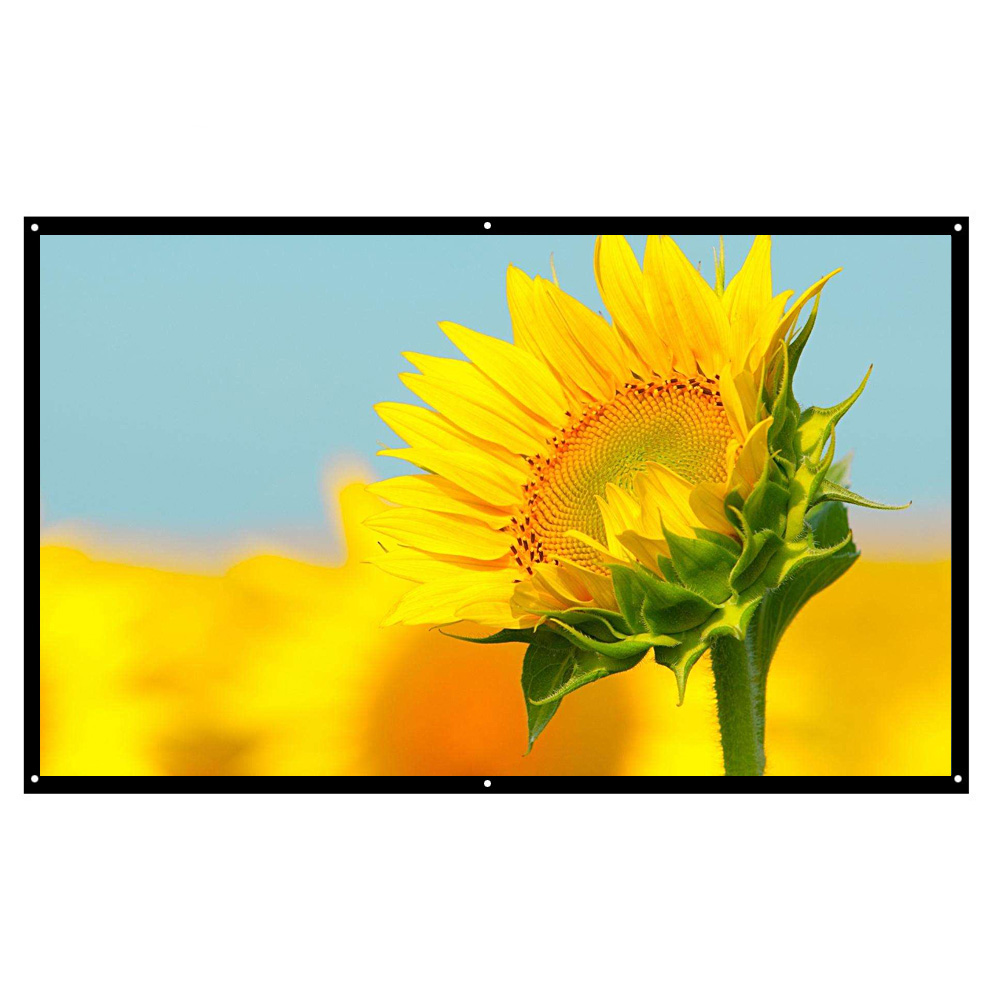 70'' 100'' 120'' Portable Proj - Home Cinema Blanc 리뷰 및 가격