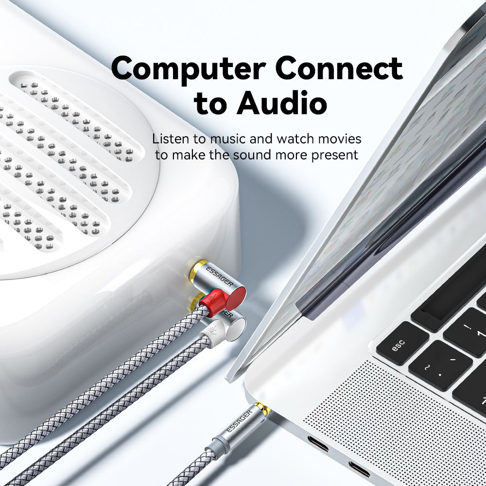 Essager 90 ° Angle RCA Audio S - Home Cinema Ampli 리뷰 및 가격