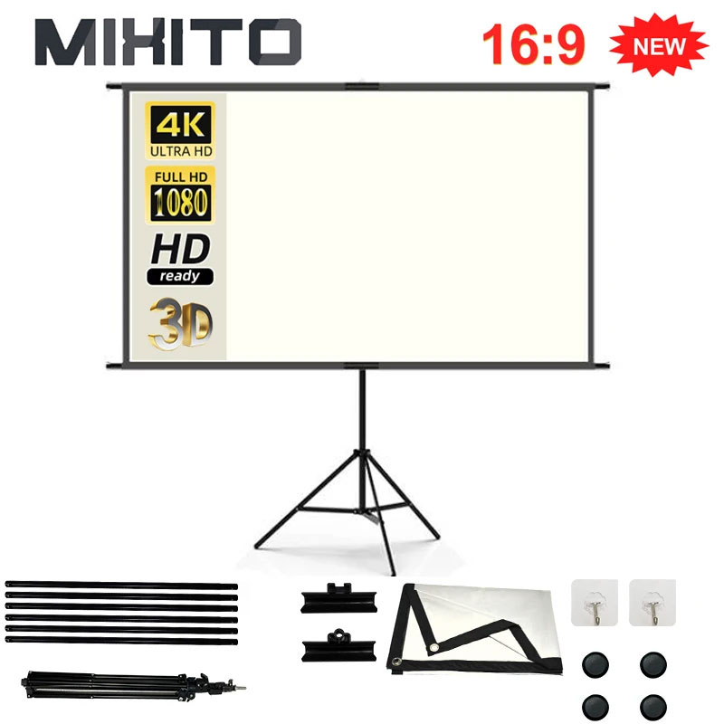 MIXITO With Stand White Grid A - Home Cinema Blanc 리뷰 및 가격