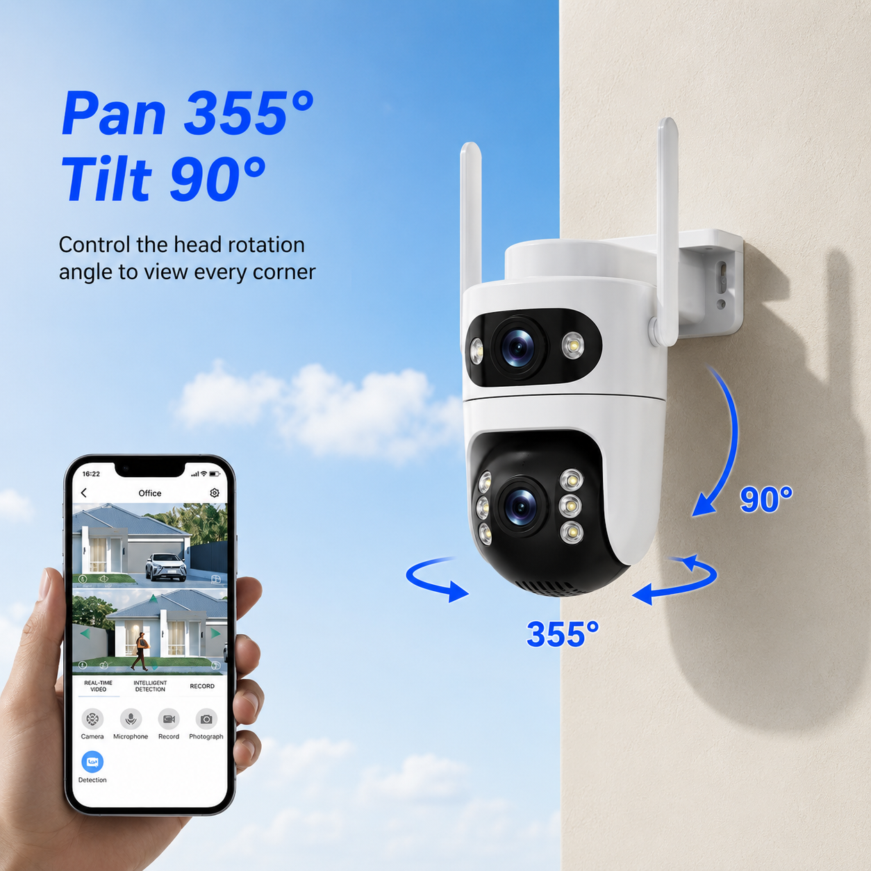 Dual-Lens Outdoor Security Cam - Home Cinema Outdoor 리뷰 및 가격