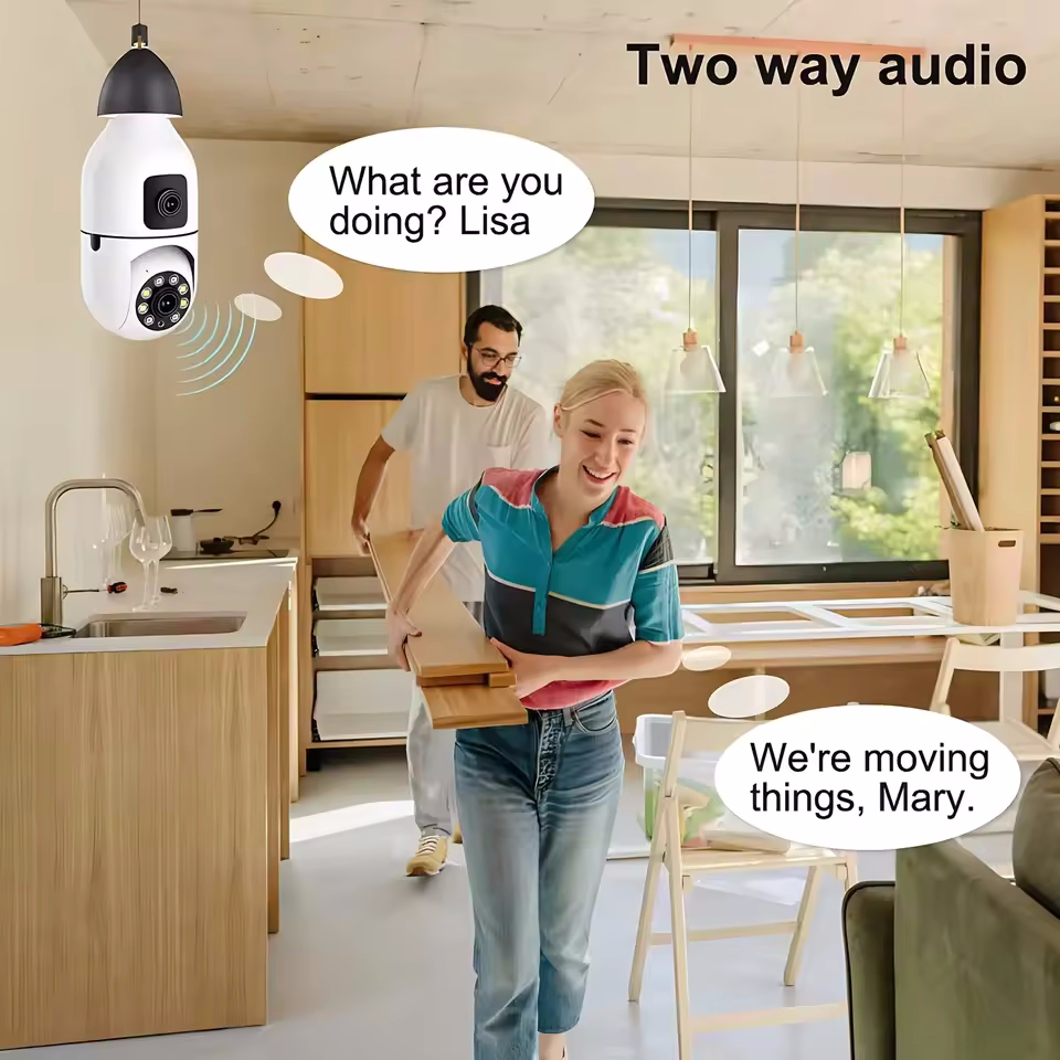 WiFi IP Camera E27 Bulb Cam 8M - Home Cinema Outdoor 리뷰 및 가격