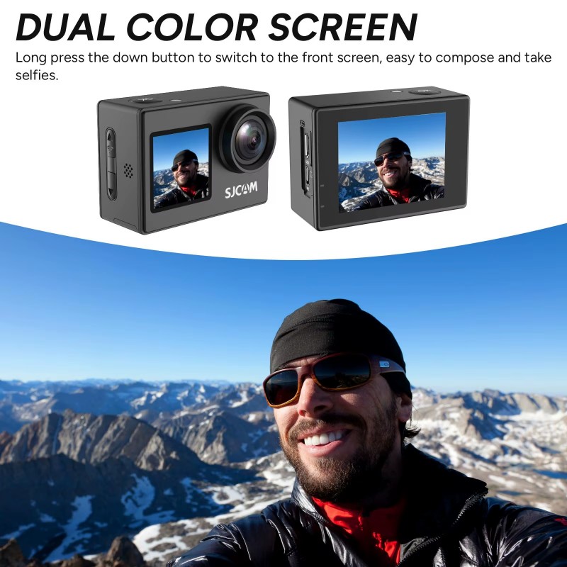 SJCAM Dual Screen-SJ4000 Helme - Home Cinema Outdoor 리뷰 및 가격