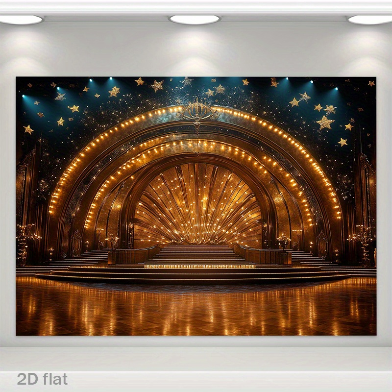 Luxury Golden Theater Stage Ar - Home Cinema Events 리뷰 및 가격