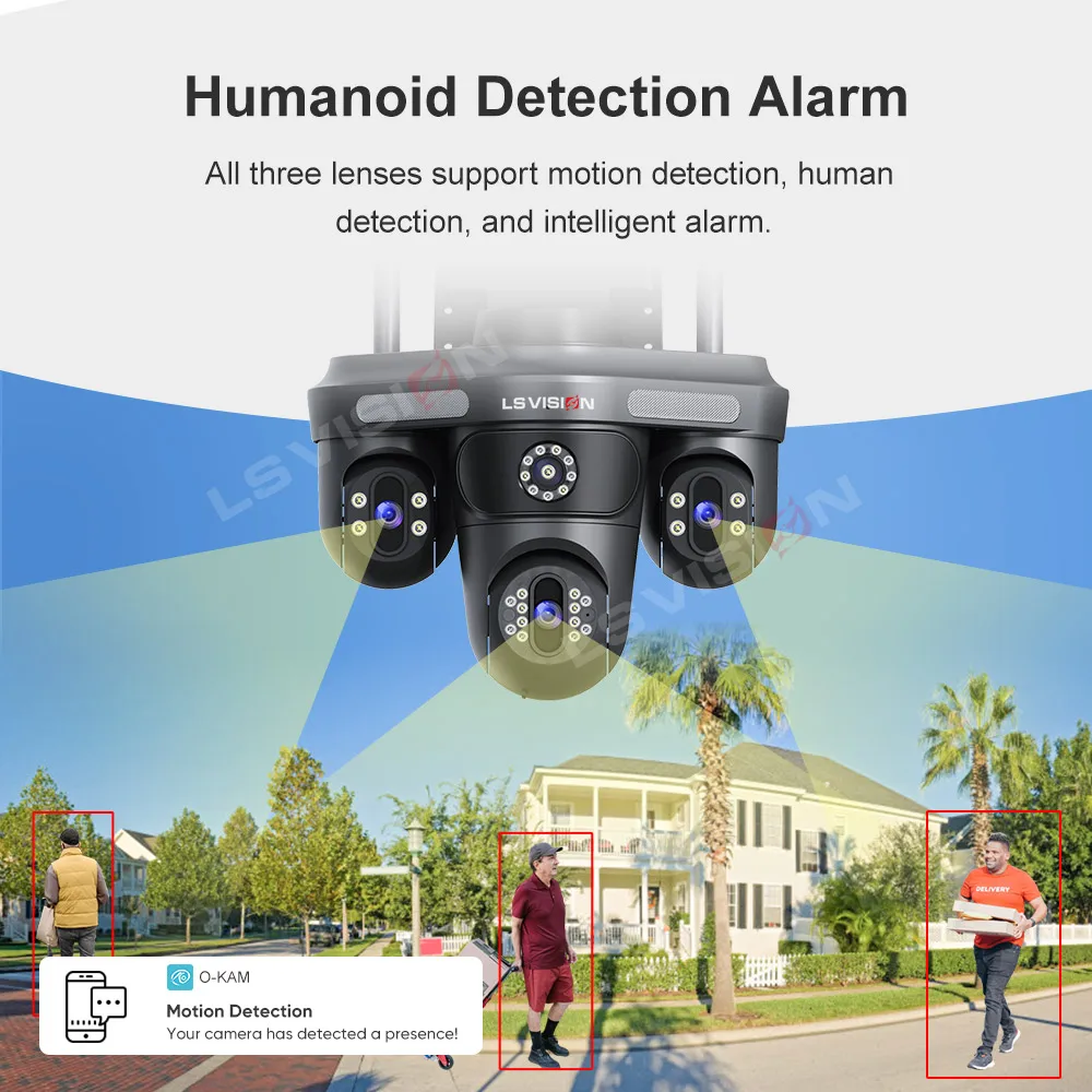 LS VISION Three Screen Camera  - Home Cinema Outdoor 리뷰 및 가격