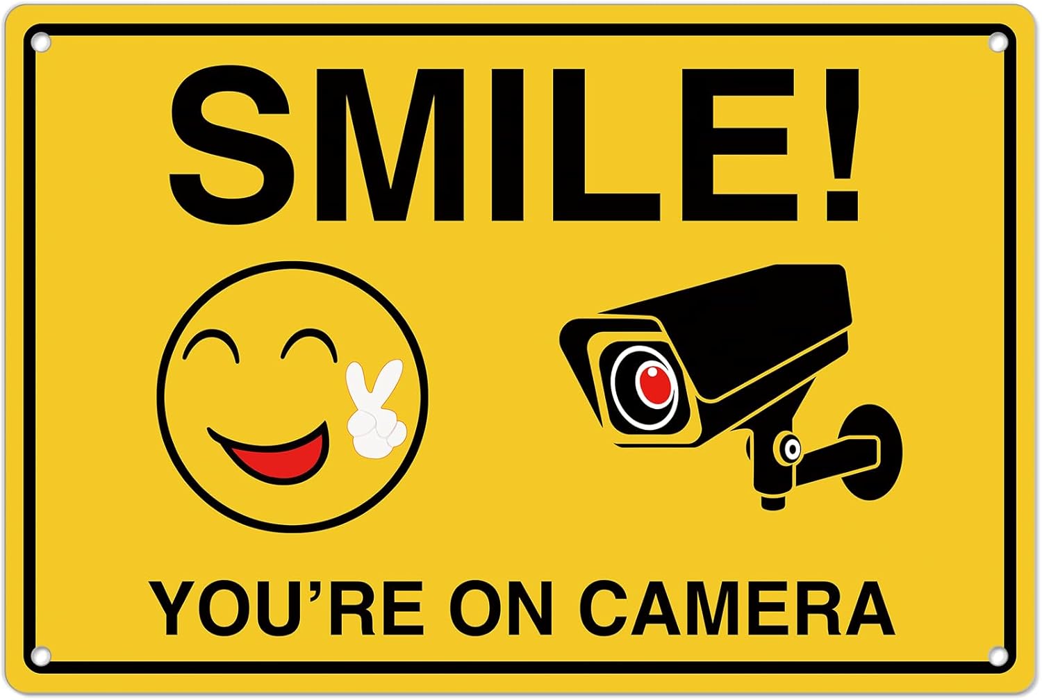 Smile Youre On Camera Signs ;  - Home Cinema Outdoor 리뷰 및 가격