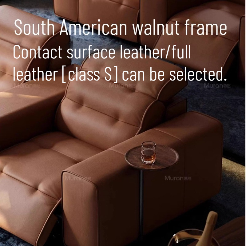 Top-grain Leather Electric Sof - Home Cinema Room Size 리뷰 및 가격