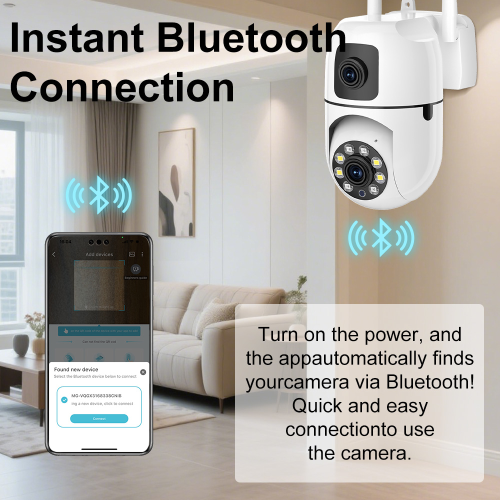 8MP HD Wifi Surveillance PTZ C - Home Cinema Outdoor 리뷰 및 가격