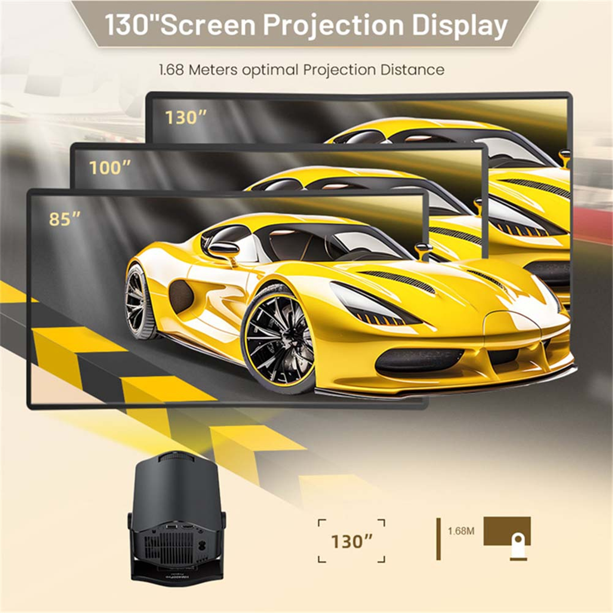 A74Z PRO Projector 4K Android  - Home Cinema Outdoor 리뷰 및 가격