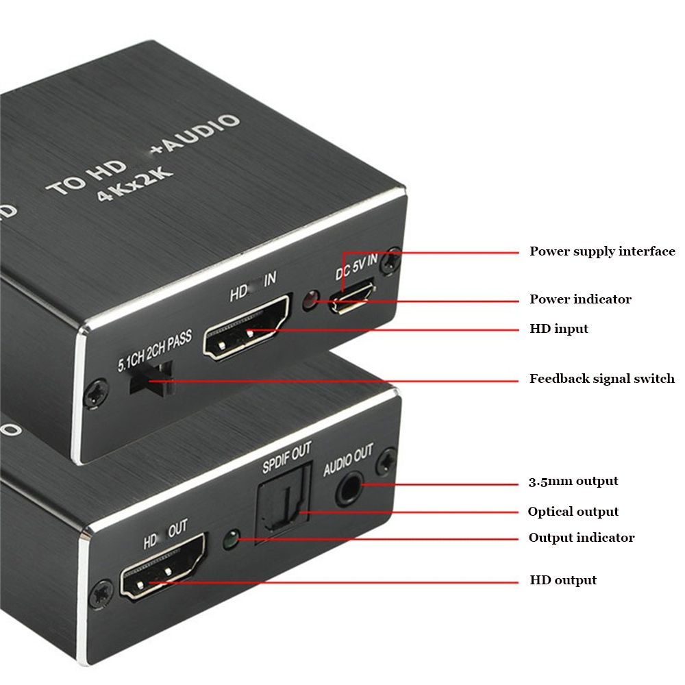 HDMI-Compatible Audio Extracto - Home Cinema Ampli 리뷰 및 가격