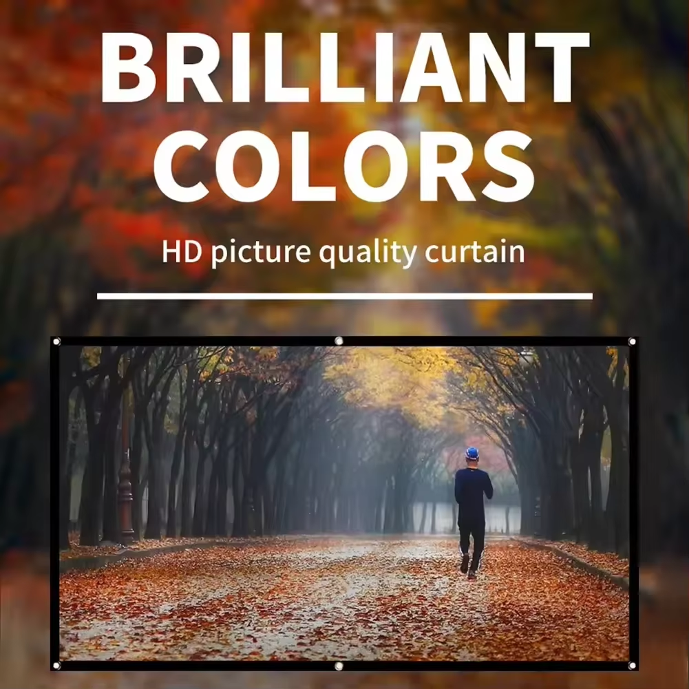16:9 Simple Projector Curtain  - Home Cinema Blanc 리뷰 및 가격