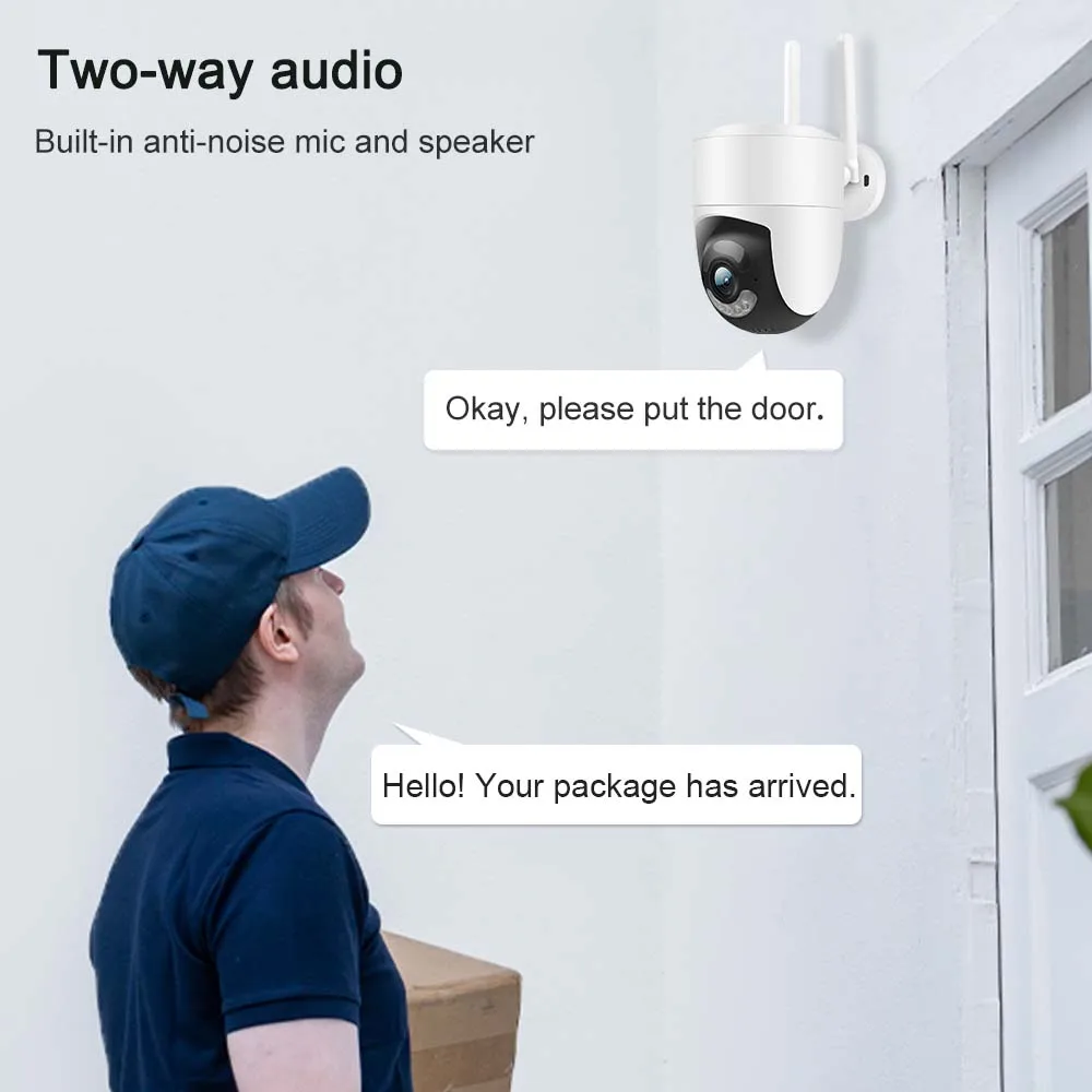 4K 8MP Tuya WiFi Camera Outdoo - Home Cinema Outdoor 리뷰 및 가격