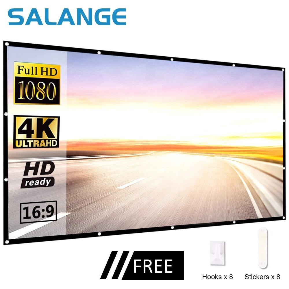 60 100 120 150Inch Simple Fold - Home Cinema Blanc 리뷰 및 가격
