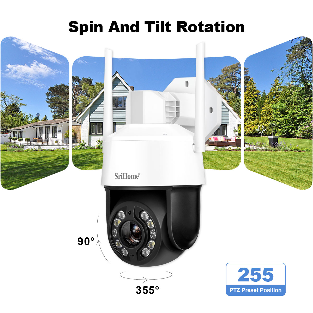 Srihome SH041 QHD 5.0MP 20X Zo - Home Cinema Outdoor 리뷰 및 가격
