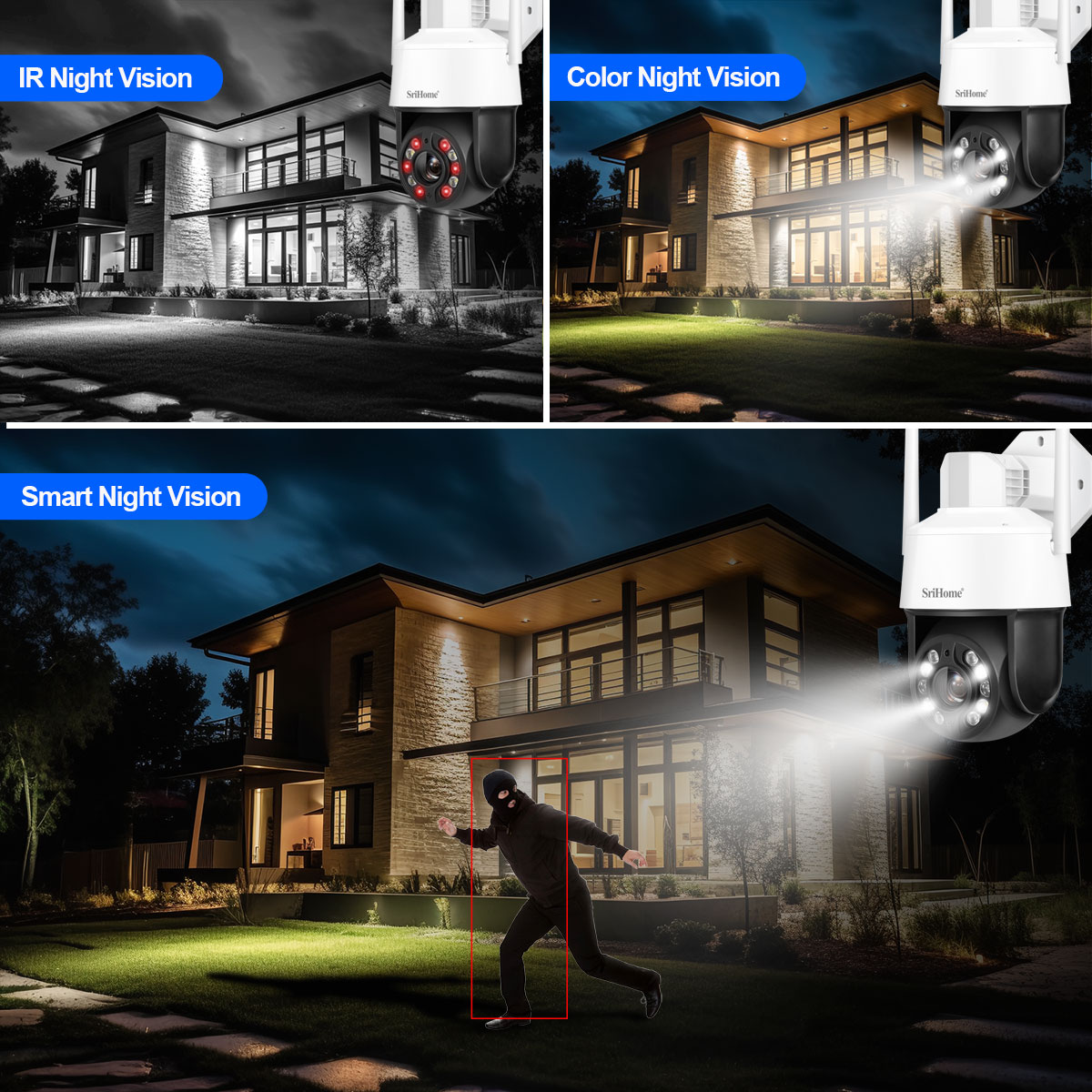 Srihome SH041 QHD 5.0MP 20X Zo - Home Cinema Outdoor 리뷰 및 가격