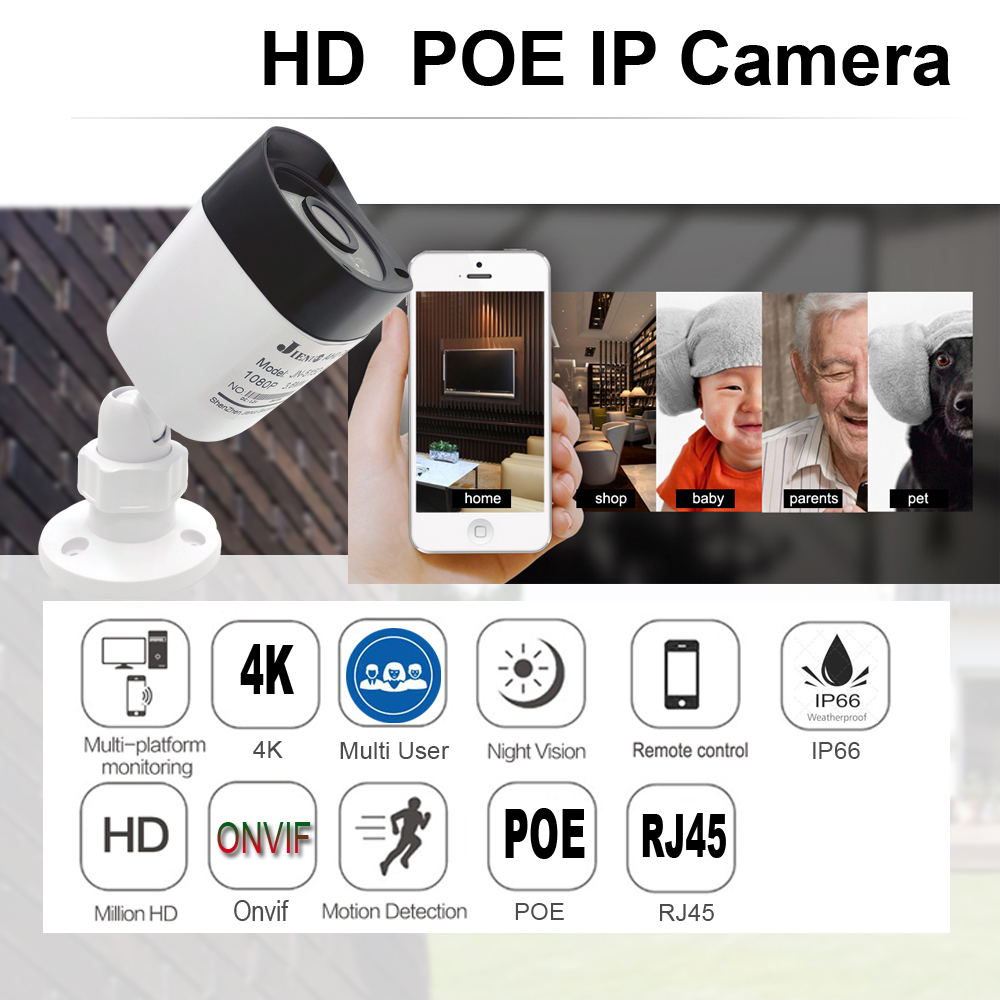 Poe Camera 8MP 4K Outdoor Wate - Home Cinema Outdoor 리뷰 및 가격