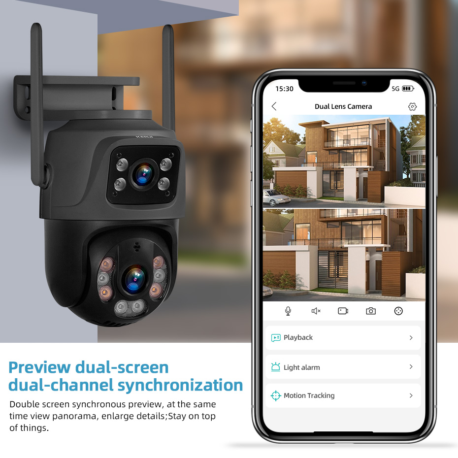 KERUI Outdoor 6MP HD PTZ WiFi  - Home Cinema Outdoor 리뷰 및 가격